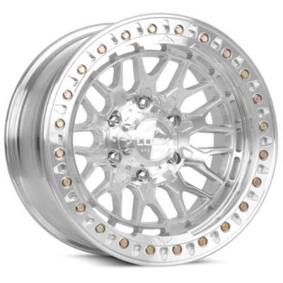 Lock Off-Road - Lock Off-Road INVADER-7969MC12N LC10 Invader Beadlock 17x9 6x5.5 12mm Machined