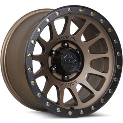 Lock Off-Road - Lock Off-Road YOSEMITE-2186MRMBR LC02 Yosemite 20x10 8x6.5 18mm Bronze/Black