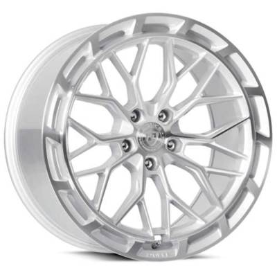 Dolce - Dolce Wheels DP07 Magari 20x10.5 5x115 25mm Silver/Machined MAGARI-210555GS