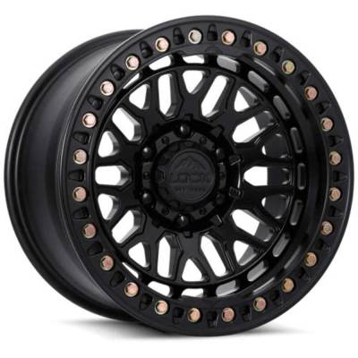 Lock Off-Road - Lock Off-Road INVADER-7969MB12NF LC10 Invader Beadlock 17x9 6x5.5 12mm Black