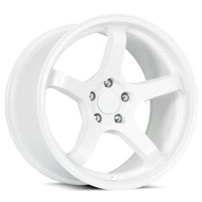 Katana - Katana Wheels HR05 18x10.5 5x4.5 22mm Gloss White HR05-1810554GW22