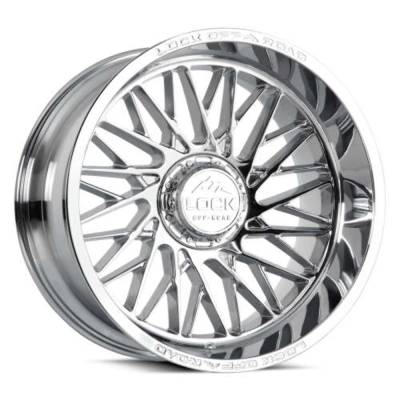 Lock Off-Road - Lock Off-Road BANDIT-22236C LE03 Bandit 22x12 6x5.5/135 -44mm Chrome