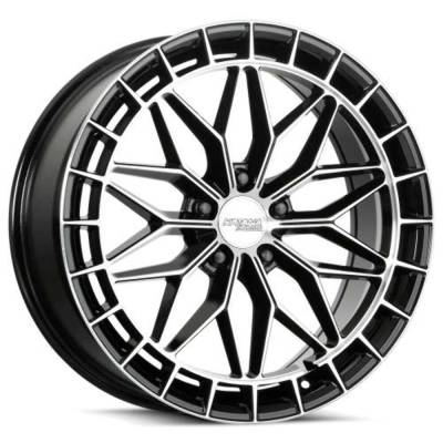 Katana - Katana Wheels KR12 17x7.5 5x105 40mm Gloss Black/Machined KR12-177556GBF