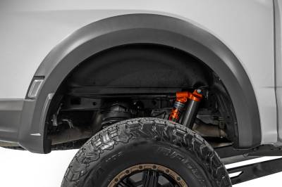 Rough Country Suspension Systems - Rough Country 4523A Rear Wheel Well Liners Pair for 21-26 Ford F150 Raptor 4WD