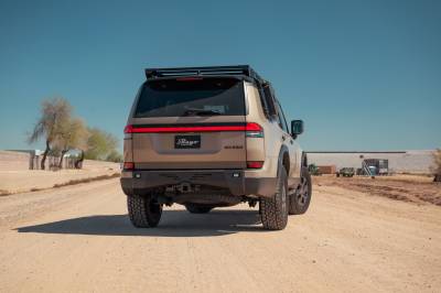 Rago Fabrication - Rago Fabrication R840235090103 Full Width Rear Bumper for 24-26 Lexus GX550