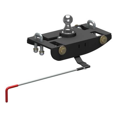 CURT - CURT 60705 PowerHaul Double Lock Gooseneck Hitch for Sect RAM 2500/3500