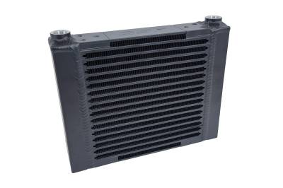CSF Cooling - Racing & High Performance Division - CSF Radiator 8371 CSF Large Single-Pass Oil Cooler M22 x 1.5 12.0Lx9.33H x2.16W