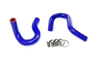 HPS Performance - HPS Performance 57-1416H-BLUE 3-Ply Silicone Heater Coolant Hoses Blue