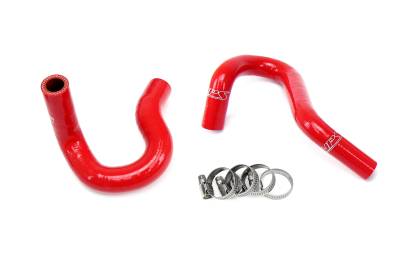 HPS Performance - HPS Performance 57-1416H-RED 3-Ply Silicone Heater Coolant Hoses Red