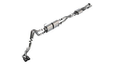 Borla - Borla Exhaust 141016BC S-Type Cat-Back Exhaust Truck Side Exit for 20-26 F250