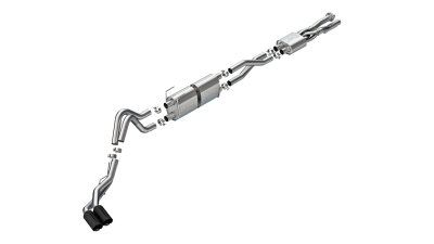 Borla - Borla Exhaust 141016BRCB S-Type Cat-Back Exhaust Truck Side Exit for 20-26 F250