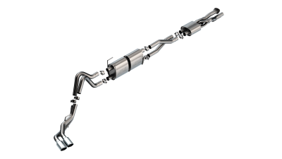 Borla - Borla Exhaust 141016 S-Type Cat-Back Exhaust Truck Side Exit for 20-26 Ford F250