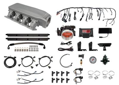 FiTech Fuel Injection - FiTech 73307 Nitro-Port Cast LS3 1000HP/Dual O2/102mm Throttle Body/Trans Ctrl