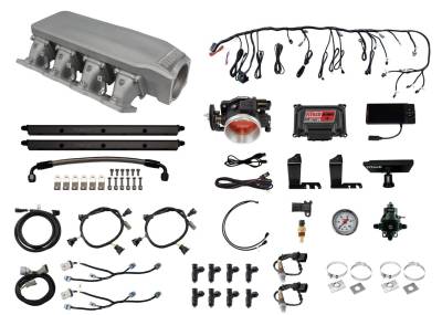 FiTech Fuel Injection - FiTech 73304 Nitro-Port Cast LS3 500HP/Port Intake/Dual O2/92mm Throttle/Control