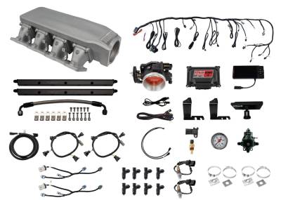 FiTech Fuel Injection - FiTech 73303 Nitro-Port Cast LS3 500 HP/Port Intake/Dual O2/92mm Throttle Body