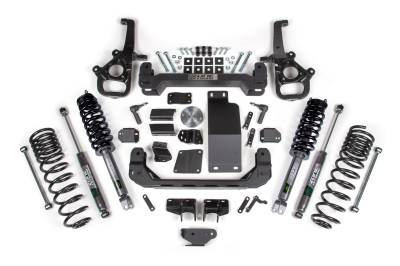 Zone Offroad - Zone Offroad ZOND153F 5" Front/4" Rear FOX Lift Kit for 25 RAM 1500 Rebel 4WD