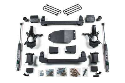 Zone Offroad - Zone Offroad ZONC89F 6.5" FR/4" RR FOX Lift Kit for 07-13 Silverado/Sierra 1500