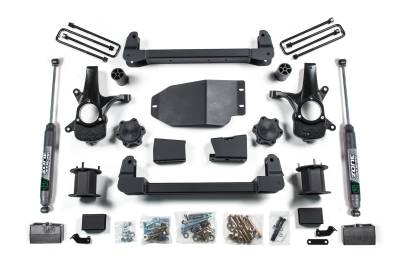 Zone Offroad - Zone Offroad ZONC91N 4.5" FR/3" RR Nitro Lift for 07-13 Silverad/Sierra 1500 4WD