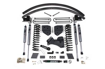 Zone Offroad - Zone Offroad ZONF112N 6" Front/4"Rear Nitro Lift Kit for 17-19 Ford F250/350 Gas