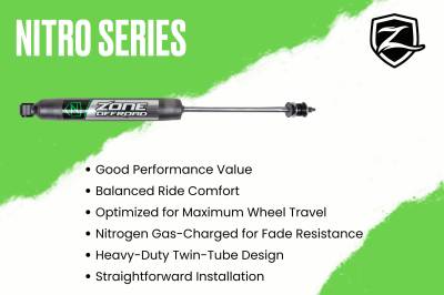 Zone Offroad - Zone Offroad ZONC82LN 6" FR/5" RR NX2 Lift Kit for 25-26 Silverado/Sierra 1500