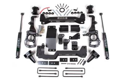Zone Offroad - Zone Offroad ZONF98LN 6" Front/4" Rear NX2 Lift Kit for 21-26 Ford F150 4WD