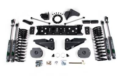 Zone Offroad - Zone Offroad ZOND155F 4" FR/2.5" RR FOX Lift Kit for 25-26 RAM 2500 Diesel 4WD