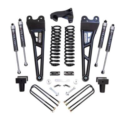 ReadyLift - ReadyLift 49-27423 4" Radius Arm Lift w/Falcon 2.1 Shocks 17-22 F250/F350 Dsl