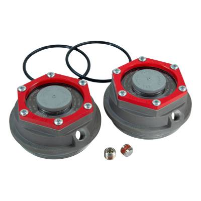 CURT - CURT 2024055278 Trailer Axle Threaded Dust Cap 2-7/8" Diameter 8000lb Oil
