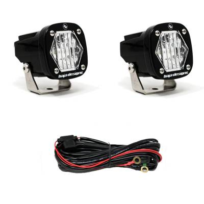 JKS - JKS BJD387805 Baja Designs S1 Wide Cornering LED Light w/Mounting Bracket