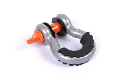 JKS - JKS CWLTW08101 3/4" Hard Bow Shackle 7/8" Screw Pin Orange/Gray