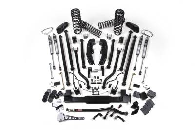 JKS - JKS JSPEC233KFP J-Krawl 4" Long Arm Lift Kit for 18-25 Jeep Wrangler JL 4Dr