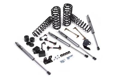 JKS - JKS JSPEC177KFP 1.5" Suspension Lift Kit FOX for 18-25 Jeep Wrangler JL 4Dr