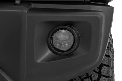 Rough Country Suspension Systems - Rough Country CH5150 LED Fog Light Kit EU Approved for 18-26 Suzuki Jimny