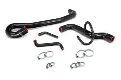 HPS Performance - HPS Performance 57-2279-BLK High Temp 3-Ply Silicone Radiator Coolant Hose Kit