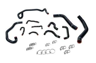 HPS Performance - HPS Performance 57-2280-BLK High Temp 3-Ply Silicone Radiator/Heater Hose Kit