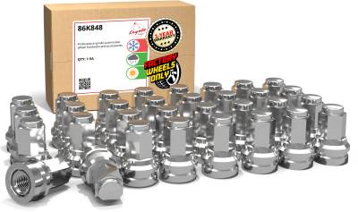 Coyote Premium Wheel Accessories - Coyote 86K848 Factory Style Lug Pack for Ford M14x1.5 32-Lugs