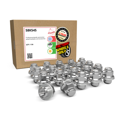 Coyote Premium Wheel Accessories - Coyote 58K545 Factory Style Lug Pack w/Washer for Toyota M12x1.5 20-Lugs