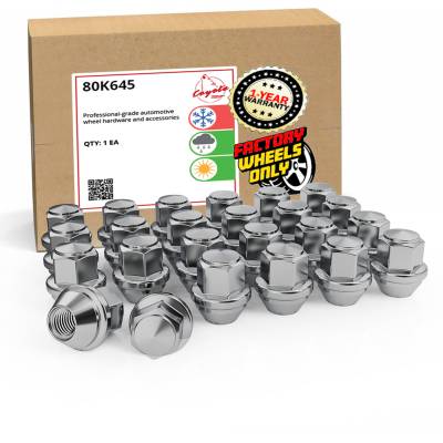 Coyote Premium Wheel Accessories - Coyote 80K645 Factory Style Lug Pack for Ford M12x1.5 24-Lugs