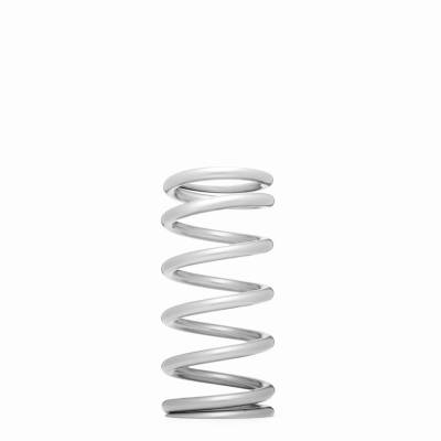 QA1 - QA1 10HT850 Cr-Si High Travel Spring 2.5" ID 10" 850 lb/in Silver PC