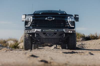 DV8 Offroad - DV8 Offroad FBCS2-04 Spec Series Front Bumper 24-26 Silverado 2500HD/3500
