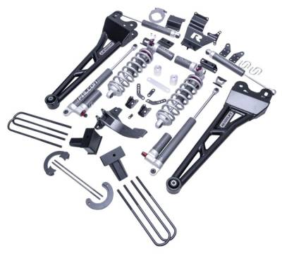 ReadyLift - ReadyLift 43-21450 4"Coilover Radius Arm Lift Kit Max3.3 Shock for 17-22 Ford SD