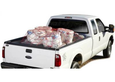 Spidy Gear - Covercraft 80112-06 Spidy Gear Bed Webb Cargo Net Small Red 60"x48" to 84"x66"