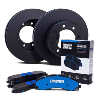 Timbren - Timbren BES-14FB023 BES Complete Severe-Duty Brake Upgrade Kit Pad/Rotor System