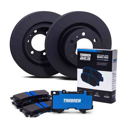 Timbren - Timbren BES-56FB061 BES Complete Severe-Duty Brake Upgrade Kit Pad/Rotor System