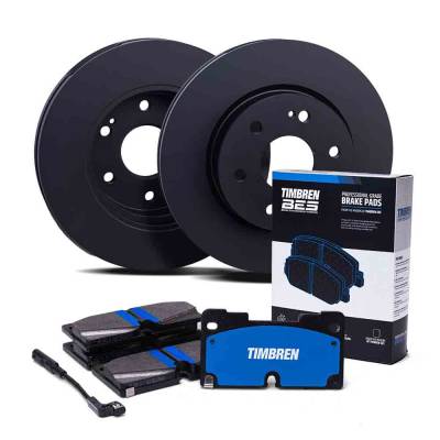 Timbren - Timbren BES-22FB022 BES Complete Severe-Duty Brake Upgrade Kit Pad/Rotor System