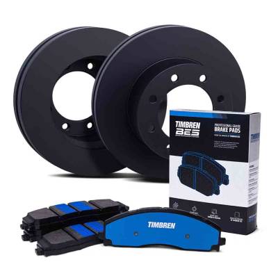 Timbren - Timbren BES-14FB024 BES Complete Severe-Duty Brake Upgrade Kit Pad/Rotor System