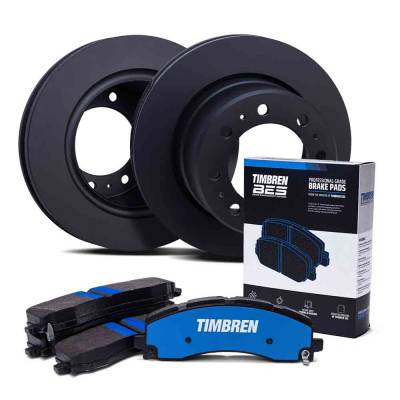 Timbren - Timbren BES-14RB014 BES Complete Severe-Duty Brake Upgrade Kit Pad/Rotor System