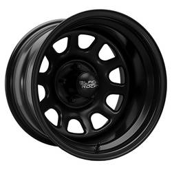 Black Rock - Black Rock 942B-688045 16X8 8x6.50 +00 130.81 Matte Black
