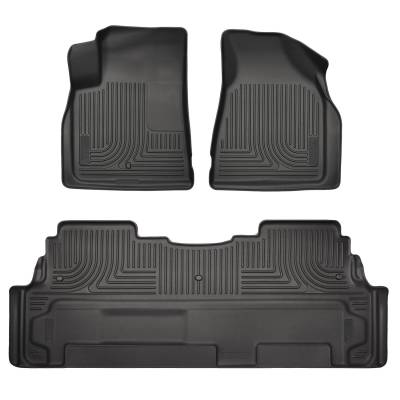 Husky Liners - Husky Liners 93441 Weatherbeater Front & 2nd Seat Floor Liners