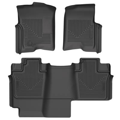 Husky Liners - Husky Liners 93621 Weatherbeater Front & 2nd Seat Floor Liners
